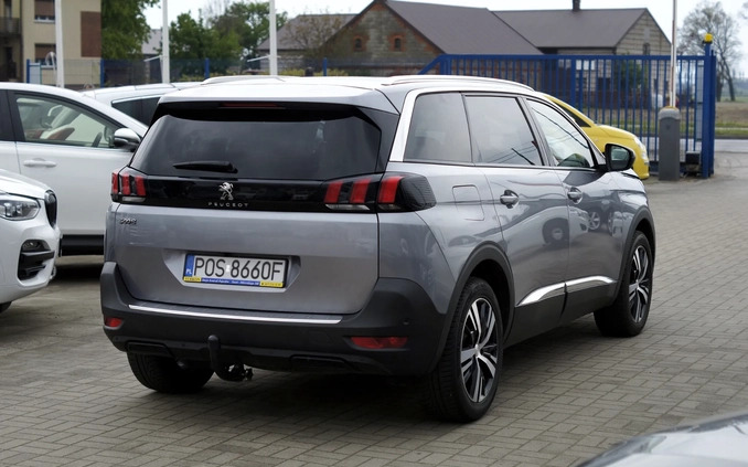 Peugeot 5008 cena 94900 przebieg: 121959, rok produkcji 2019 z Biała Piska małe 704